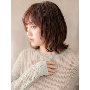 イヤリングカラーハイレイヤーウルフクラゲヘアー20代30代 - mod's hair【モッズヘア】越谷/越谷西口店【モッズヘア コシガヤ コシガヤニシグチテン】掲載中
