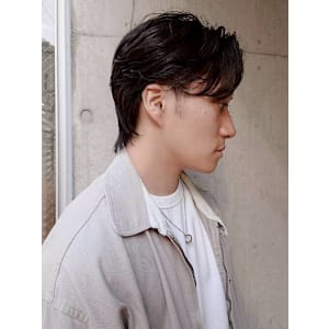 メンズ/メンズカット/メンズレイヤー/センターパート