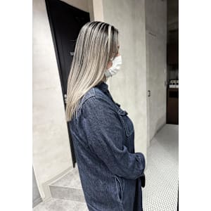 ★顔周り＆襟足が暗くならないバレイヤージュ★