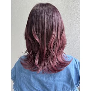 ピンクカラー/レイヤーショート/シンメトリー - Rowan by artina 横須賀中央店【ロワン バイ アルティナ ヨコスカチュウオウテン】掲載中