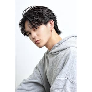 センタパート　ニュアンスパーマ　フェザーパーマ - LIPPS hair 池袋【リップスヘアー】【リップス ヘアー イケブクロ】掲載中