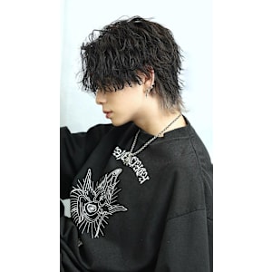 ブリーチカラー　センターパートウルフ - LIPPS hair 銀座 【リップスヘア－】【リップス ヘアー ギンザ】掲載中