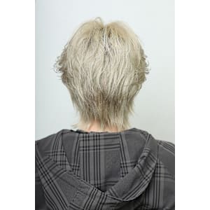 ブリーチカラー　センターパートウルフ - LIPPS hair 二子玉川【リップスヘアー】【リップスヘアー フタコタマガワ】掲載中