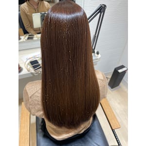 白髪ぼかしナチュラルブラウンカラー