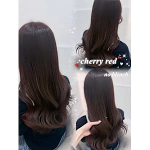 ブリーチなしチェリーレッド＊rina/小顔/大須 /栄 - Lilme【リルミー】掲載中