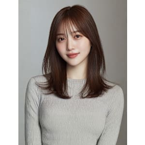 顔周りカット 外ハネミディアム 20代 髪質改善 小顔カット - CAPA  central 天神・大名店【キャパ セントラル テンジン ダイミョウテン】掲載中