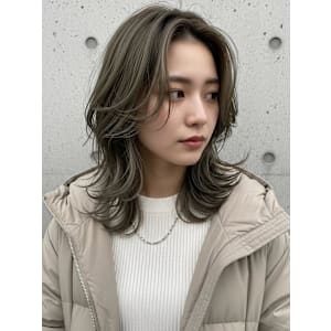 グレーブラウン/全頭ブリーチ/ハイレイヤーカット - FURUSHO 苦楽園【フルショウクラクエン】掲載中