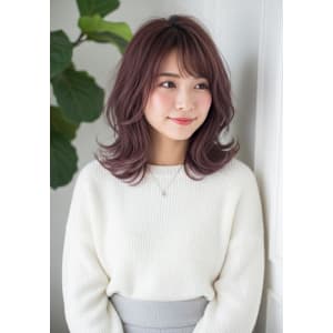 ハイレイヤーカット/ハイレイヤーウルフ/バーガンディ - FURUSHO 栄店【フルショウ サカエテン】掲載中