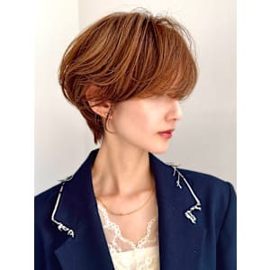 前下がりショート・ボブ/絶壁解消/前髪あり/40代/30代 - INCEPTION  GINZA 銀座【インセプション】掲載中