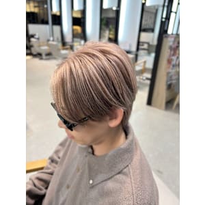 ミルクティーベージュ×ローライト