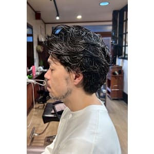 色気のあるニュアンスパーマ