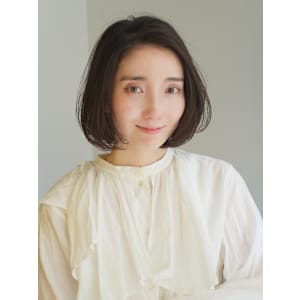 ショート・ボブ/丸顔/前髪あり/絶壁解消/40代/50代/ - INCEPTION  GINZA 銀座【インセプション】掲載中