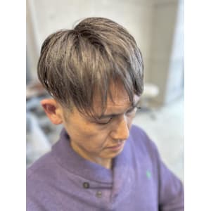 白髪ぼかしハイライト