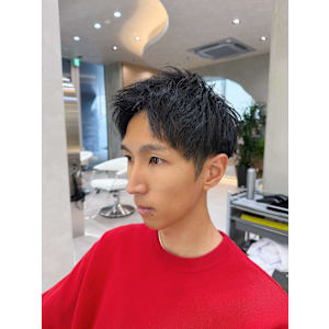 アップバングショート