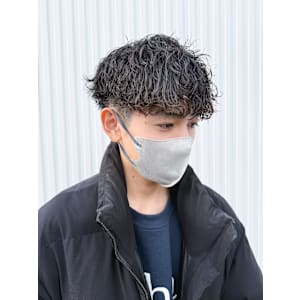 波巻きスパイラルパーマ強め