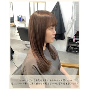 ≪お客様スタイル≫ 髪質ケアうるツヤカラーロング - chan.【チャンドット】掲載中