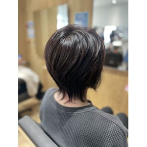 大人ショート×デザインカラー×ハイライト - Color assort SEPIA【カラーアソート セピア】掲載中