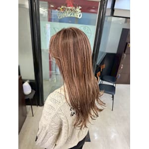 白髪ぼかしハイライト