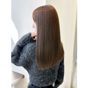 美髪ストレート×縮毛矯正♪前髪カット20代30代髪質改善 - soar 髪質改善 レイヤーカット 【渋谷 髪質改善サロン】【ソア カミシツカイゼン レイヤーカット】掲載中