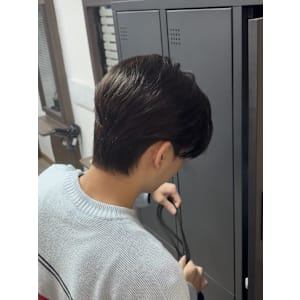 韓国ヘア/センターパート/シースルーマッシュ - メンズサロン IVY 池袋【メンズサロン アイヴィー イケブクロ】掲載中
