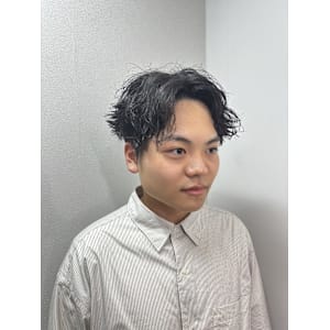 メンズマッシュ/ツイスパ/ツイストパーマ/クリームパーマ - AO。【アオ】掲載中