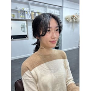 顔まわりカット/前髪カット/おくれ毛カット/レイヤーカット - AO。【アオ】掲載中