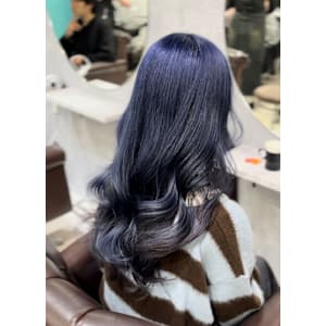 ブルー×バイオレット×インナーカラー - GLADGE池袋/ダブルカラー/ブリーチ【グラッジイケブクロダブルカラーブリーチ】掲載中