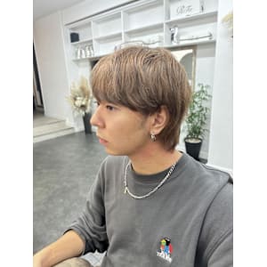 ハイトーンカラー/ベージュカラー/メンズハイトーンカラー - AO。【アオ】掲載中