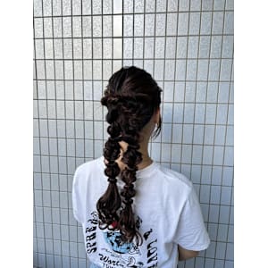 成人式ヘア/横浜ヘアアレンジ/振袖ヘア/結婚式お呼ばれヘア - AO。【アオ】掲載中