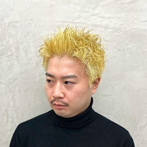 ハイトーンスパイキーショート/個室理容室/メンズ専門 - SARM MAN 人形町〈理容室〉【サームマン ニンギョウチョウ リヨウシツ】掲載中