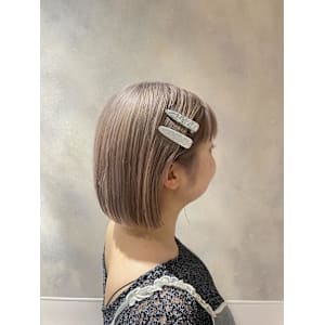 ホワイトブロンド/抜きっぱなし/ブロンド/ハイトーンカラー - AO。【アオ】掲載中