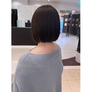首元スッキリ！ナチュラルボブスタイル◎ - VISAGE GINZA【ヴィサージュ ギンザ】【ヴィサージュ ギンザ】掲載中