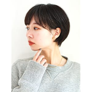 前下がりショート・ボブ/絶壁解消/前髪あり/40代/30代 - INCEPTION  GINZA 銀座【インセプション】掲載中