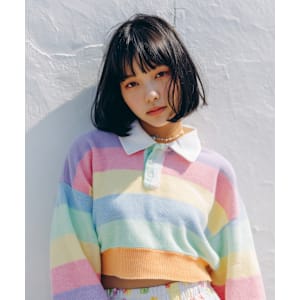 重めパッツン×丸みボブで個性派映え  - ano 渋谷【アノ シブヤ】掲載中