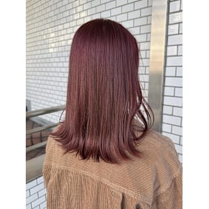 深みと透明感を両立した大人ボルドー♪ - sie by KENJE【シエ バイ ケンジ】掲載中