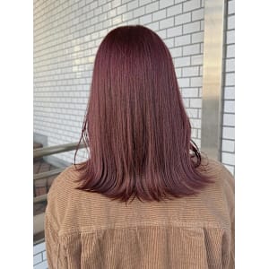 深みと透明感を両立した大人ボルドー♪ - sie by KENJE【シエ バイ ケンジ】掲載中