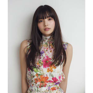 ぱっつん前髪　ロングレイヤー  - ano 渋谷【アノ シブヤ】掲載中