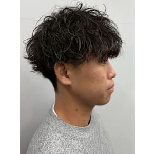 波巻きスパイラルパーマ 束感ショート ニュアンスパーマ - Men's salon SEPT. 博多【メンズサロン セプト ハカタ】掲載中
