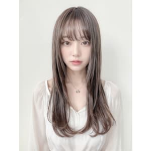 透明感あふれるロングレイヤー