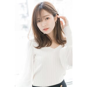 tocca hair&treatment×ミディアム - 【完全個室サロン】tocca hair&treatment 柏店【カンゼンコシツサロン トッカヘアーアンドトリートメント カシワテン】掲載中