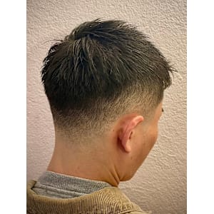 メンズショート　フェード - ヒロ銀座バーバーショップ難波店【ヒロギンザバーバーショップナンバテン】掲載中