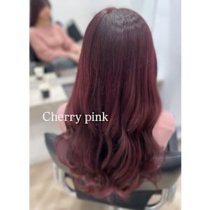 チェリーピンクカラー？？ - 【全席半個室サロン】髪質改善N° sopo 札幌/share salon JAM札幌【ゼンセキハンコシツサロン カミシツカイゼン ナンバー ソポサッポロ シェアサロン ジャムサッポロ】掲載中
