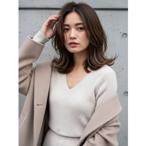 ハイレイヤーカット/グレーブラウン/くびれカット - FURUSHO 苦楽園【フルショウクラクエン】掲載中