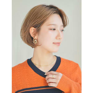 ショート・ボブ/丸顔/前髪あり/絶壁解消/40代/50代/ - INCEPTION  GINZA 銀座【インセプション】掲載中