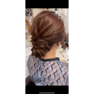 ☆キレイ目柔らかシニヨン☆