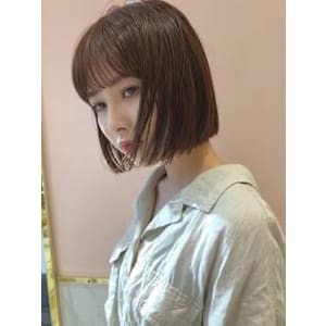 ボブの魅力を最大限に活かした人気のスタイル - 髪質改善&hair  grandage 北千住【カミシツカイゼンアンドヘア グランアージュキタセンジュ】掲載中