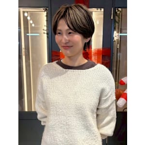 ハイライト ショートカット 大人ボブ 顔周りカット 20代 - atelier.神戸三宮店【アトリエ】【アトリエ コウベサンノミヤテン】掲載中
