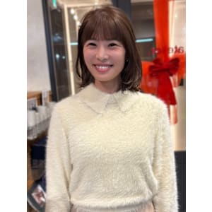 マロンベージュ 髪質改善 ショートボブ 顔周りカット 艶髪 - atelier.神戸三宮店【アトリエ】【アトリエ コウベサンノミヤテン】掲載中