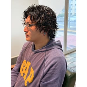 サーフカール　波巻きスパイラルパーマ - MEN'S SALON alfRed 瑞穂店【メンズサロン アルフレッド ミズホテン】掲載中