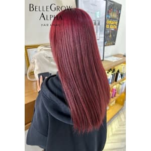 カット＋カラー - BELLE GROW ALPHA HAIR&NAIL【ベルグローアルファヘアアンドネイル】掲載中